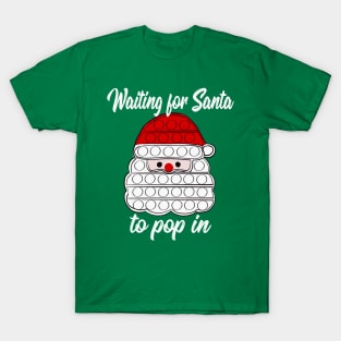 Christmas fidget pop it shirt, Christmas shirt, Santa fidget shirt, Christmas 2021 T-Shirt